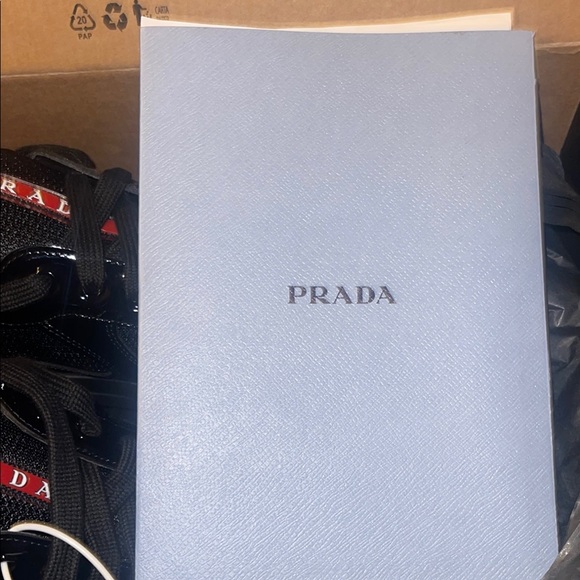 Prada Men's Black Sneakers - Picture 9 of 9